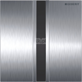 Elektroniczny zawór spłukujący Geberit do pisuaru, zasilanie bateryjne, Typ 50, chrom szczotk.