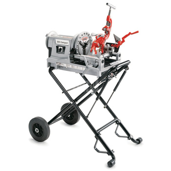 Gwintownica 300 Compact do rur 1/8" - 2" i prętów 1/4" - 2"" z uchwytem udarowym 1/2" - 2" BSPT, silnik 230 V, 25 - 60 Hz uniwersalny