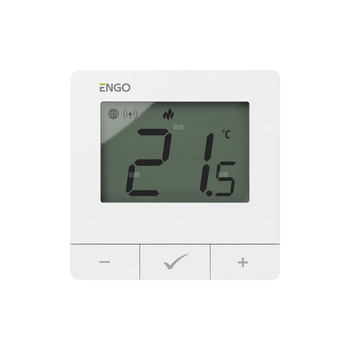Regulator temperatury, 24V, biały, Internetowy, natynkowy ZigBee/868MHz
