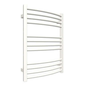 Grzejnik elektryczny TERMA LENA 486 x 660 mm, kolor biały drogowy RAL9016, moc 300 W, podłączenie E8, kabel spiralny z wtyczką