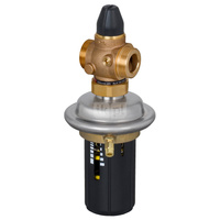 Regulator różnicy ciśnień z ograniczeniem przepływu AVPB PN25 40/16 03-20 gw. pow.