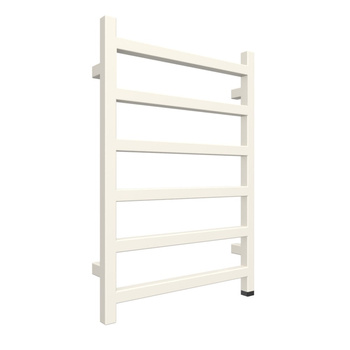 Grzejnik elektryczny TERMA SIMPLE ONE 500 x 720 mm, kolor nowoczesna kość słoniowa, moc 300 W, podłączenie E8, kabel spiralny z wtyczką 2,5m