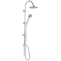 RONDO zestaw natryskowy z deszczownią, chrom