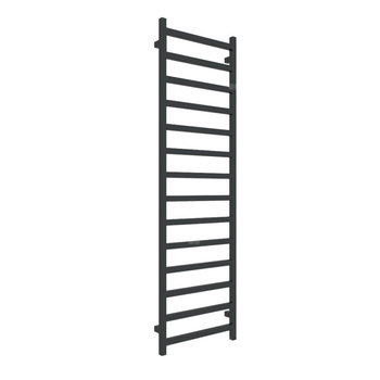 Grzejnik elektryczny TERMA SIMPLE ONE 500 x 1680 mm, kolor nowy czarny krokodyl, moc 600 W, podłączenie E1, kabel prosty z wtyczką