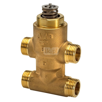 Zawór regulacyjny VZ 4 PN16 15/0,25 4-drogowy, grzybkowy, króćce gładkie