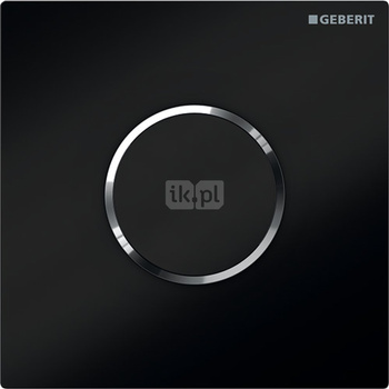 Zawór pisuarowy elektroniczny GEBERIT Public Typ 10, zasilanie bateryjne 1.5V, czarny chrom