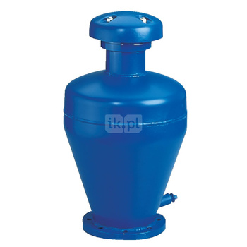 Zawór odpowietrzająco-napowietrzający do ścieków, typ VE330, Pnom 1,6 MPa, DN 80