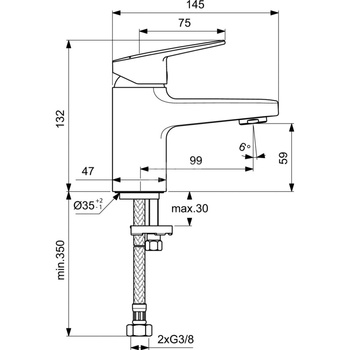 CERAPLAN BATERIA UMYWALKOWA H60 RMTD 5L