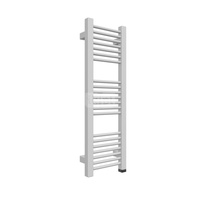 Grzejnik elektryczny TERMA MIKE ONE 230 x 710 mm, kolor chrom, moc 200 W, podłączenie E8, kabel prosty bez wtyczki 1,5m srebrzysty