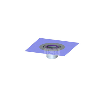 Łącznik z kołnierzem do uszczelnień klejonych, system 125