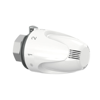 Głowica termostatyczna prosta do zaworów COMAP W6, zakres reg. 16-28'C, przyłącze M30 x 1,5, kolor biały