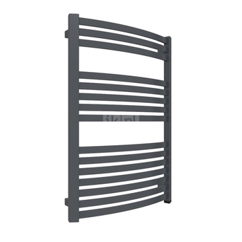 Grzejnik TERMA DEXTER ONE 860/600 \ Metallic Black, podł. S8, 600W, kabel spiralny z wtyczką [2,5m c