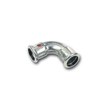 Łuk 90' Concept By SANHA Therm, stal (cynk/nikiel), 18 mm (zw x zw)