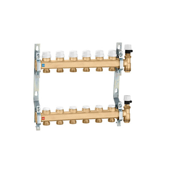 Zespół rozdzielaczy. 1" x 4 wyjścia 3/4" GZ