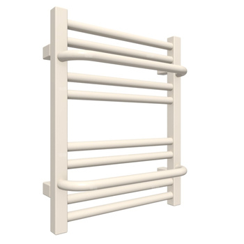 Grzejnik elektryczny TERMA LIMA 400 x 500 mm, kolor biały kremowy RAL9001, moc 200 W, podłączenie E1, kabel prosty z wtyczką i włącznikiem on/off