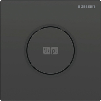 Pneumatyczny zawór spłukujący Geberit do pisuaru, ręczny, Typ 10, czarny