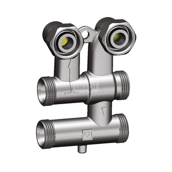 Element do rozdzielacza w systemie listew maskujących Stelrad, G 3/4