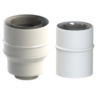 Złączka Concept By JEREMIAS pp z uszczelką 80/130mm x 80/125mm do kotła acv prestige 24 kw