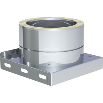 Płyta fundamentowa fi130mm z odpływem skroplin w dół