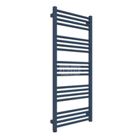 Grzejnik elektryczny TERMA FIONA ONE 480 x 1140 mm, kolor niebieski szafirowy RAL5003, moc 400 W, podłączenie E8, kabel prosty bez wtyczki 1,5m