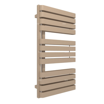 Grzejnik elektryczny TERMA WARP S 500 x 915 mm, kolor jasna miedź, moc 600 W, podłączenie E8, kabel prosty bez wtyczki z maskownicą