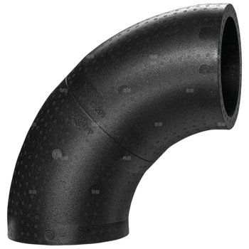 Kolano 90º EPP fi 160 mm, grubość ścianki 25 mm