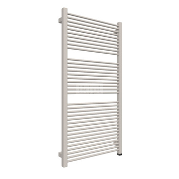 Grzejnik elektryczny TERMA MIKE ONE 530 x 1035 mm, kolor vibrant brown, moc 600 W, podłączenie E1, kabel prosty bez wtyczki 1,5m srebrzysty