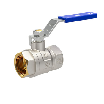 SENA VA30 zawór kulowy Ni-Free, 2 1/2''GW x 2 1/2''GW, niebieska dźwignia INOX