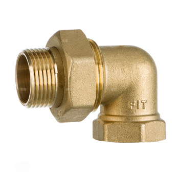 Śrubunek kątowy stożek mosiężny 5/4''