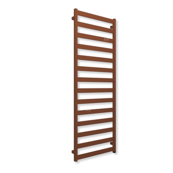 Grzejnik elektryczny TERMA VIVO ONE 1630 x 600 mm, kolor jasna miedź, moc 800 W, podłączenie E8, kabel prosty z wtyczką czarny