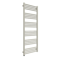 Grzejnik elektryczny TERMA FIONA ONE 500 x 1380 mm, kolor szary jedwabisty RAL7044, moc 600 W, podłączenie E8, kabel prosty bez wtyczki