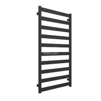 Grzejnik TERMA VIVO ONE 1150/600 \ RAL 7016, podł. S1, 600W, kabel spiralny z wtyczką [1,5m srebrzys