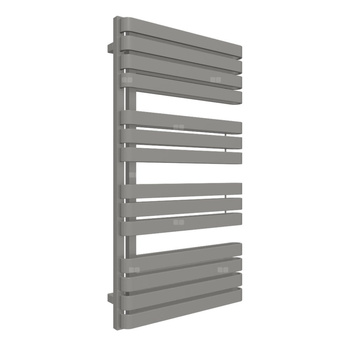 Grzejnik elektryczny TERMA WARP S 600 x 1110 mm, kolor grafit, moc 800 W, podłączenie E8, kabel spiralny z wtyczką