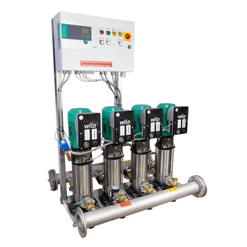 Zespół pomp pożarowych z certyfikatem i świadectwem dopuszczenia CNBOP-PIB COR-2 Helix VF1604/SC-FFS