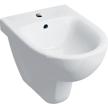 Geberit Selnova Bidet wiszący, B35cm, H34.5cm, T53cm, z przelewem, z otworem na baterię