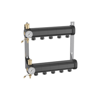 Kompletny rozdzielacz geotermalny O11/4" X 8 obwodów