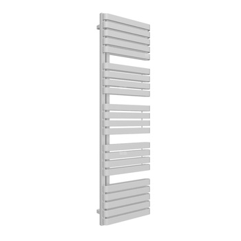 Grzejnik elektryczny TERMA WARP S 500 x 1695 mm, kolor stal nierdzewna, moc 1200 W, podłączenie E8, kabel prosty bez wtyczki z maskownicą