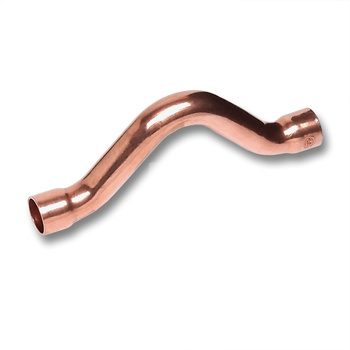 Obejście SANHA 5085, miedź, 20 mm (lut wewnętrzny x lut wewnętrzny)