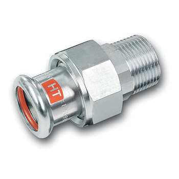 Śrubunek Concept By SANHA Therm Industry trzyczęściowy, stal, 28 mm x 1'' (zw x GZ)