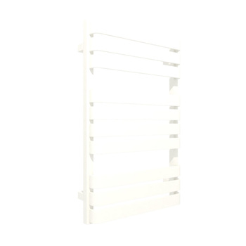 Grzejnik elektryczny TERMA WARP T 500 x 785 mm, kolor biały drogowy RAL9016, moc 400 W, podłączenie E8, kabel spiralny z wtyczką