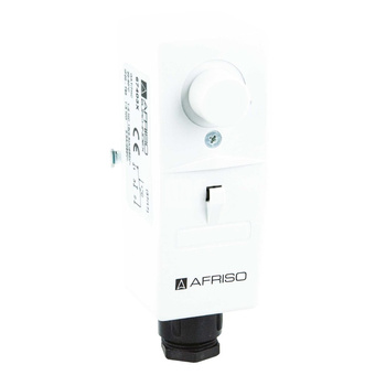 Czujnik temperatury HVAC AFRISO BRC (nastawa wewnętrzna) poł. potrójne, zakres pom. 20-90'C