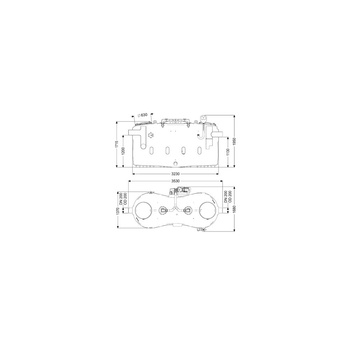 Separator tłuszczu EasyClean free | Auto Mix & Pump | NS 20 | LEWY | Z wziernikiem i króćcem do napełniania | Bez SonicControl