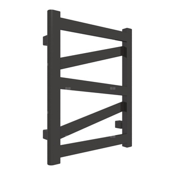 Grzejnik elektryczny TERMA VIPERA 400 x 510 mm, kolor heban, moc 200 W, podłączenie E1, kabel spiralny z wtyczką