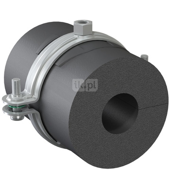 Obejma mocująca chłodu NICZUK LX25 48-49 mm gr. izol. 25mm (ocynk galwaniczny)