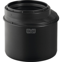 Zwężka GEBERIT Silent-PP krótka redukcja, PP / PP, 90 mm, DN 90 x 50 mm x DN 50 (końcówka wciskowa x mufa wciskowa) z uszczelką