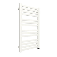 Grzejnik elektryczny TERMA MARLIN ONE 430 x 780 mm, kolor biały soft RAL9016, moc 300 W, podłączenie E8, kabel prosty bez wtyczki 1,5m biały