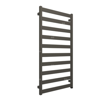 Grzejnik elektryczny TERMA VIVO ONE 1150 x 600 mm, kolor błyszczący żwir, moc 600 W, podłączenie E1, kabel prosty bez wtyczki szary