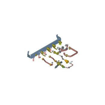 Komplet zaworów z konsolą montażową do kotła MCR4 BIC