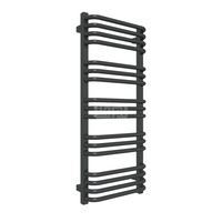 Grzejnik TERMA ALEX ONE 760/400 \ Soft 9005, podł. S1, 300W, kabel spiralny z wtyczką [2,5m czarny]