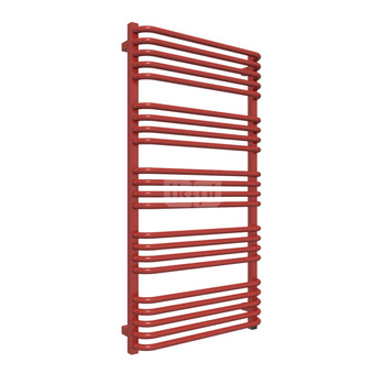 Grzejnik TERMA ALEX ONE 1140/600 \ RAL 3000, podł. P1, 800W, kabel spiralny z wtyczką [2,5m srebrzys